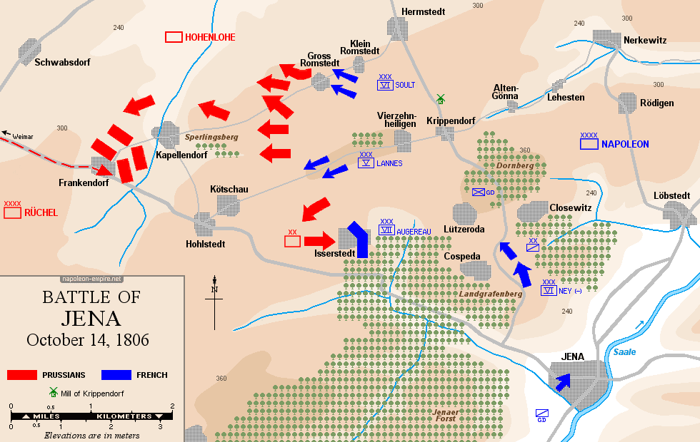 Battle of Jena, October 14th, 1806