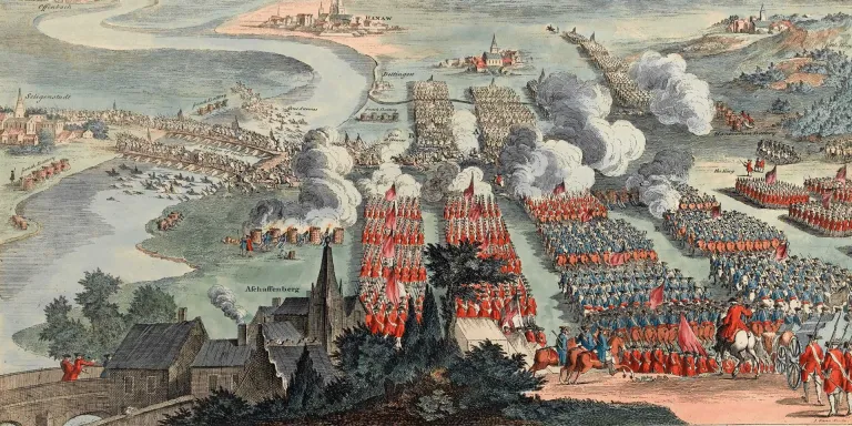 A clash of armies during the War of the Austrian Succession. (Source: National Army Museum) shifting alliances