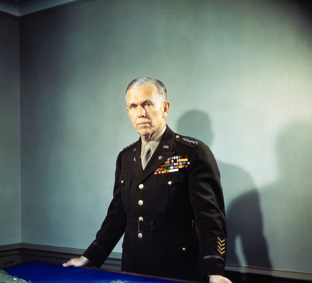 A photograph of George C. Marshall. (Source: The Strategy Bridge)