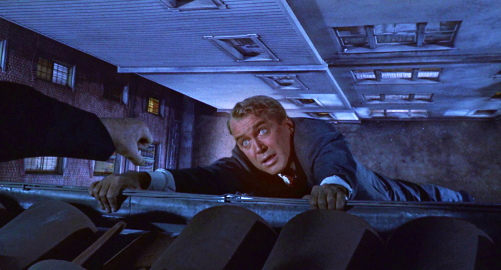 A scene from Vertigo. (Source: Reel SF) adversity