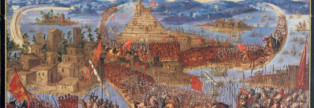 Fall of Tenochtitlan (Source: The History Press)