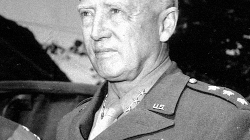 Patton during WWII. (Source Police1) adversity