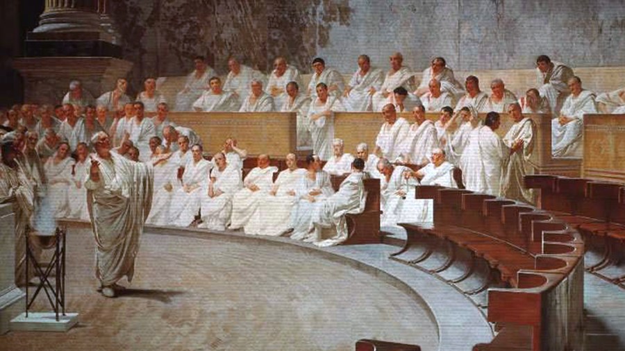 The Roman Senate (Source: TU Dresden)